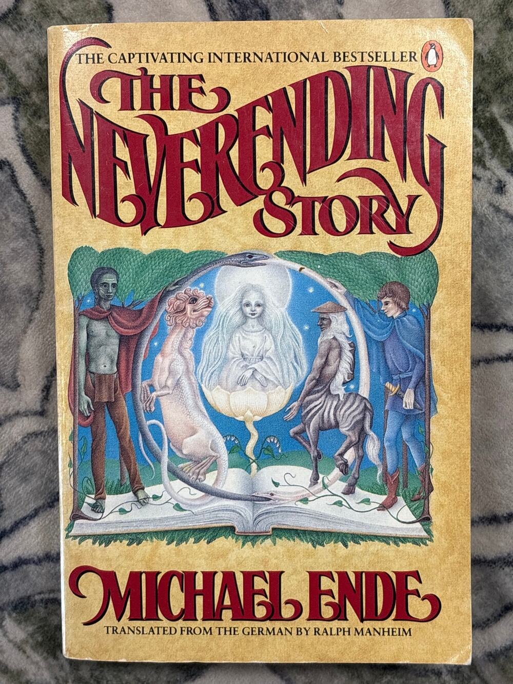 Vtg 1984 The Neverending Story Michael Ende Penguin Books Fantasy English